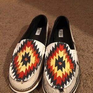 Myra Bag Multicolor Aztec Loafers